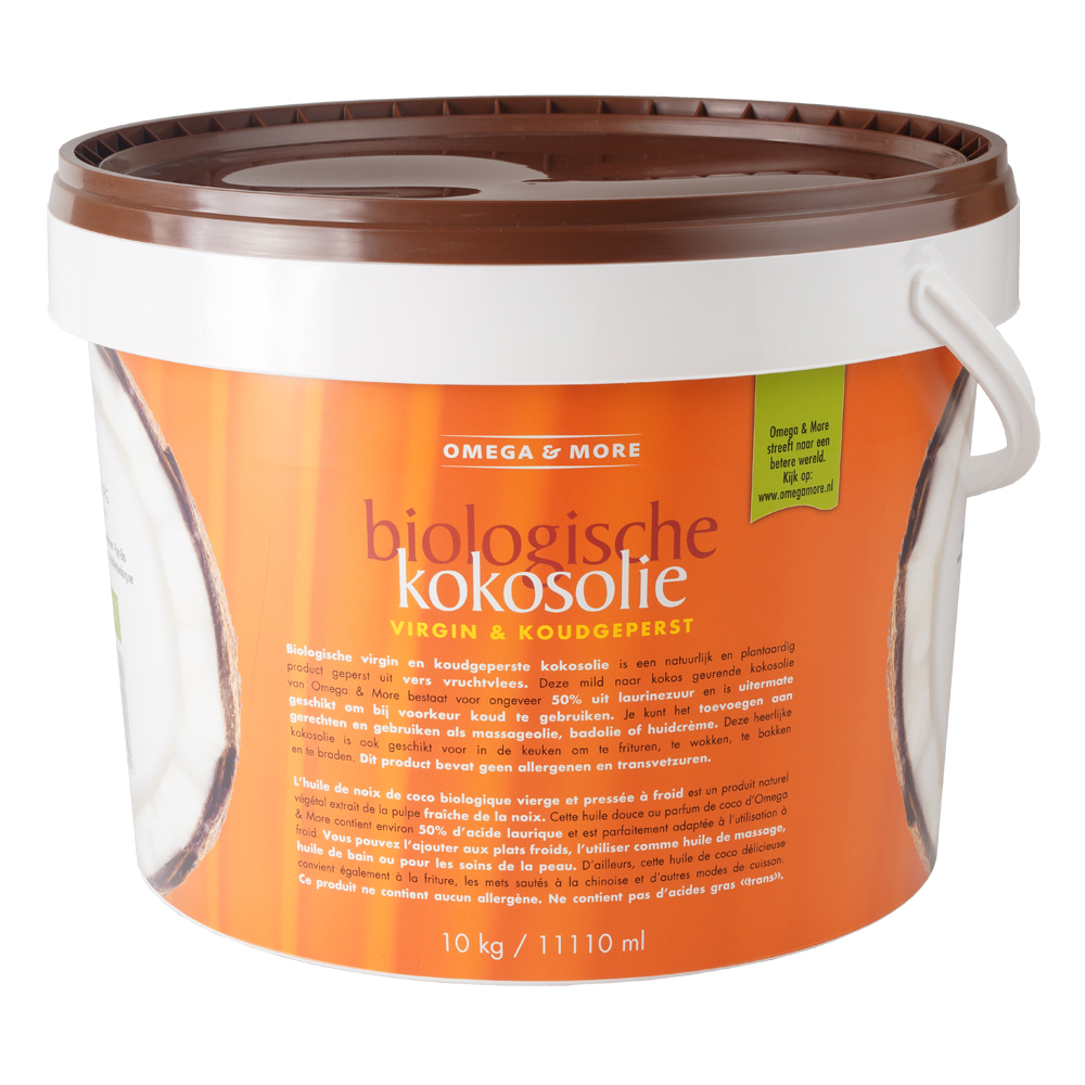 Kokosolie vierge biologisch 10 kg