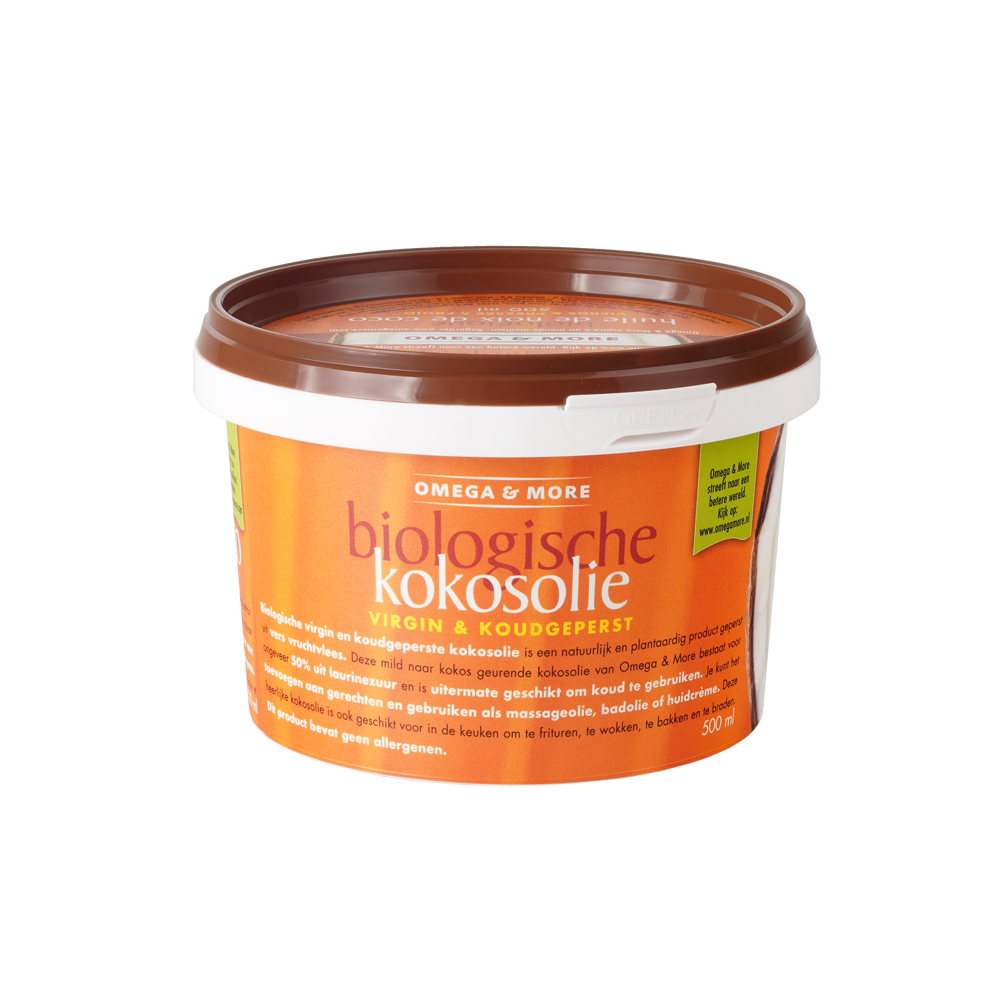 Kokosolie vierge biologisch 500 ml
